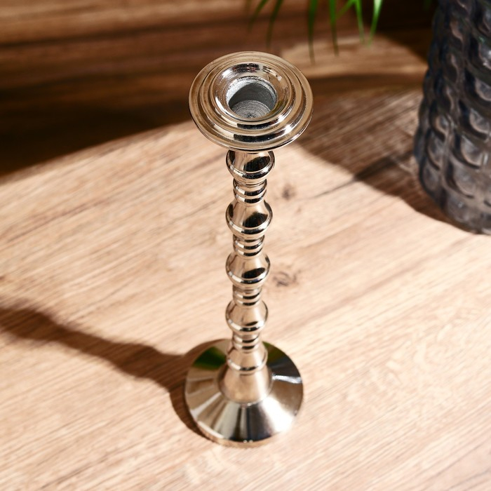 Подсвечник "Роскошь души" на 1 свечу 7х7х28 см