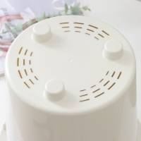 Кашпо для цветов со вставкой &laquo;Этна&raquo;, 9,5 л, d=28 см, h=27 см, цвет белый