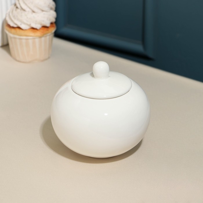 Сахарница фарфоровая Barista, 450 мл, белая Сахарница фарфоровая Barista, 450 мл, белая