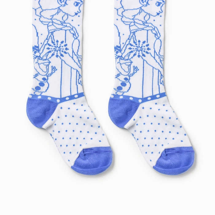 Колготки детские &laquo;Эльза и Анна&raquo; Холодное сердце, Дисней, рост 116-122 см