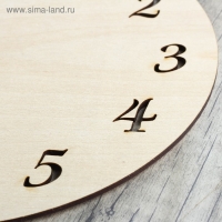 Заготовка для творчества «Циферблат часов» Заготовка для творчества «Циферблат часов»