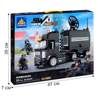 Конструктор спецназ &laquo;Фура&raquo;, 375 деталей