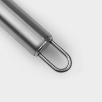 Кондитерская лопатка - палетка прямая Доляна, 37×3 см, рабочая часть 24,5 см, цвет серебристый Кондитерская лопатка - палетка прямая Доляна, 37×3 см, рабочая часть 24,5 см, цвет серебристый