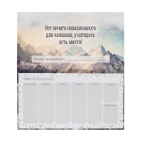 Планер с отрывными листами &laquo;Орел&raquo; 9,5 &times; 17,5 см, 50 л