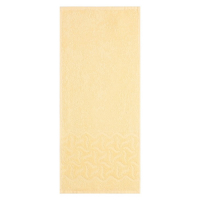 Полотенце махровое &laquo;Радуга&raquo; цвет жёлтый, 100х150, 295 гр/м