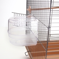 Клетка для птиц "Пижон" №104-Б, разборная, 2 секции, 58 х 40 х 88см, бежевая Клетка для птиц "Пижон" №104-Б, разборная, 2 секции, 58 х 40 х 88см, бежевая