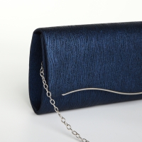 Сумка-клатч на магните, цвет синий Сумка-клатч на магните, цвет синий