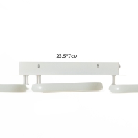 Светильник "Квадро" LED 33Вт 6000К белый 52,5х17х7 см Светильник "Квадро" LED 33Вт 6000К белый 52,5х17х7 см