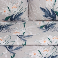 Постельное бельё Экономь и Я дуэт Ice petal 143*215см-2шт,215*220см,50*70см-2шт, полисатин,80г/м² Постельное бельё Экономь и Я дуэт Ice petal 143*215см-2шт,215*220см,50*70см-2шт, полисатин,80г/м²