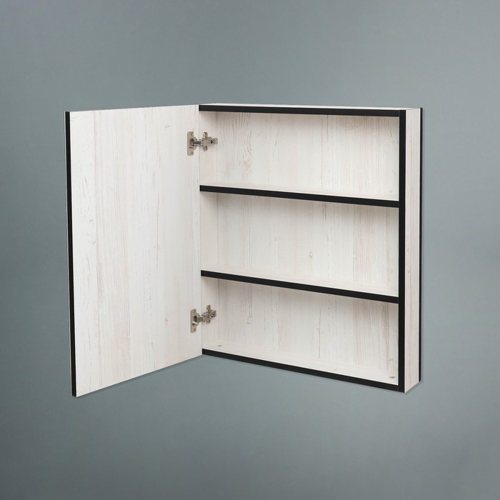 Зеркало-шкаф для ванной комнаты Зеркало-шкаф для ванной комнаты "Винтер 60", Винтерберг, 60 х 66,7 х 12,3 см