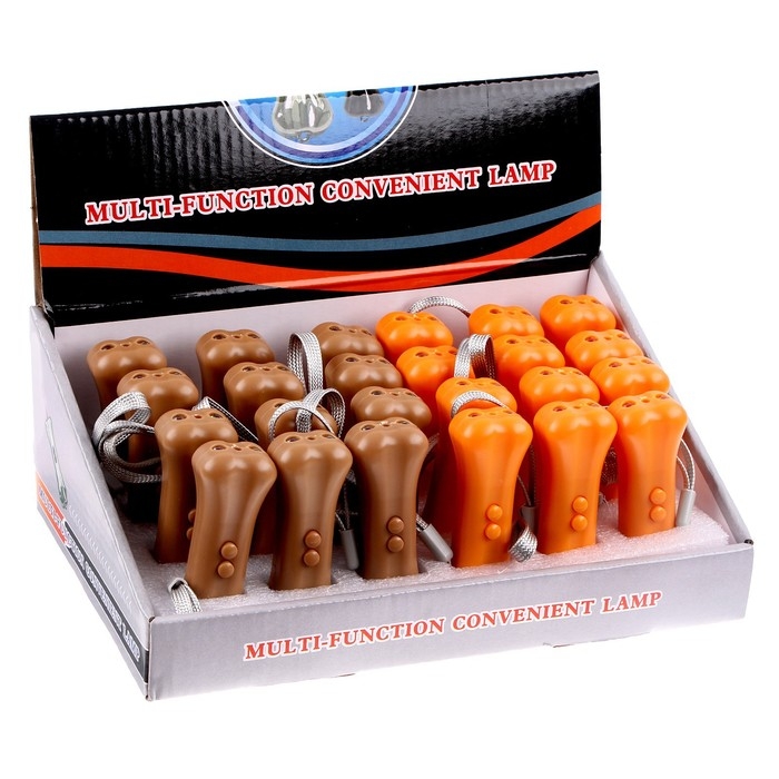 Лазер Косточка c фонариком, цвета МИКС Лазер Косточка c фонариком, цвета МИКС