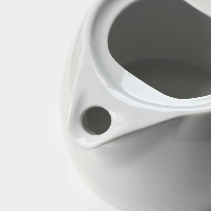 Чайник фарфоровый &laquo;Бельё&raquo;, 400 мл