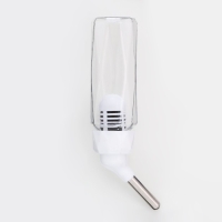 Поилка для грызунов, 80 мл, крепление-пружинка, белая Поилка для грызунов, 80 мл, крепление-пружинка, белая