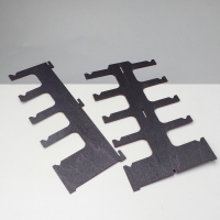 Подставка под очки &laquo;Эко&raquo; 5 мест, 14,5&times;12&times;28см, фанера, цвет темный