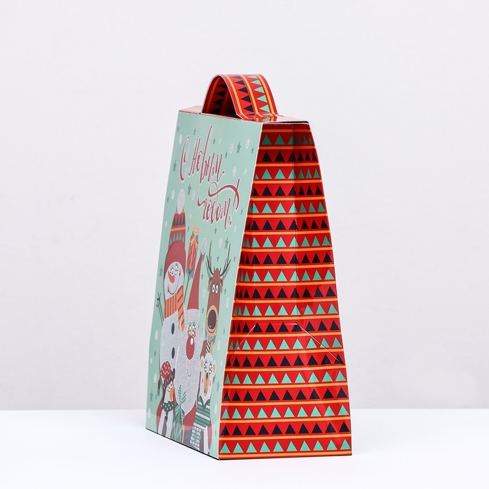 Подарочная коробка Подарочная коробка "Весёлая команда", 21,4 х 22,5 х 9,3 см