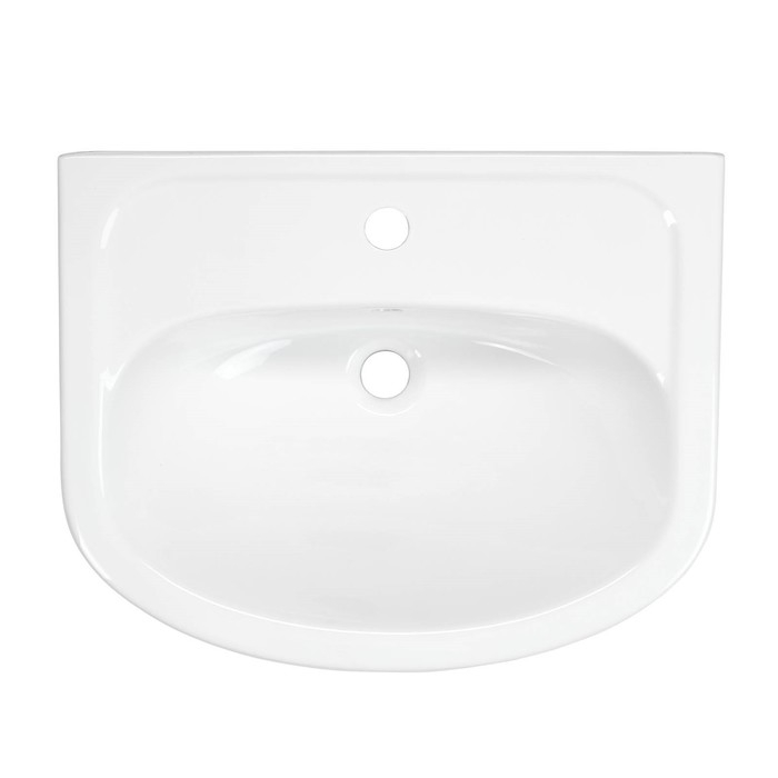 Комплект мебели: для ванной комнаты "Вега 55": зеркало-шкаф + тумба + раковина