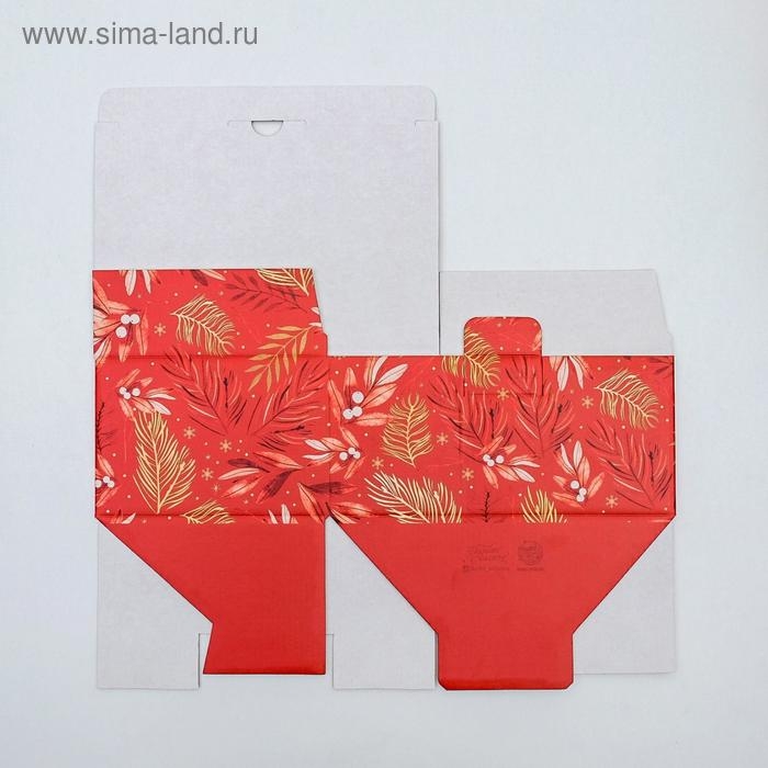 Коробка подарочная новогодняя складная «Волшебство», 22 х 15 х 10 см, Новый год Коробка подарочная новогодняя складная «Волшебство», 22 х 15 х 10 см, Новый год