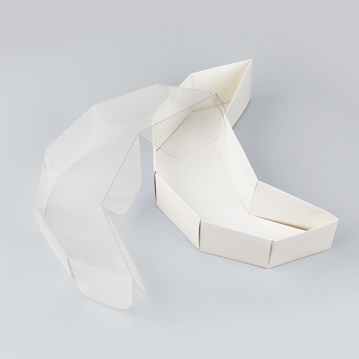 Коробка для кондитерских изделий &laquo;Белая&raquo;, 15 х 22 х 6 см