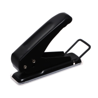 Дырокол на 1 отверстие до 10 листов металл, МИКС Дырокол на 1 отверстие до 10 листов металл, МИКС