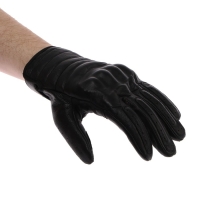 Перчатки мотоциклетные с защитными вставками, кожаные, размер М Перчатки мотоциклетные с защитными вставками, кожаные, размер М