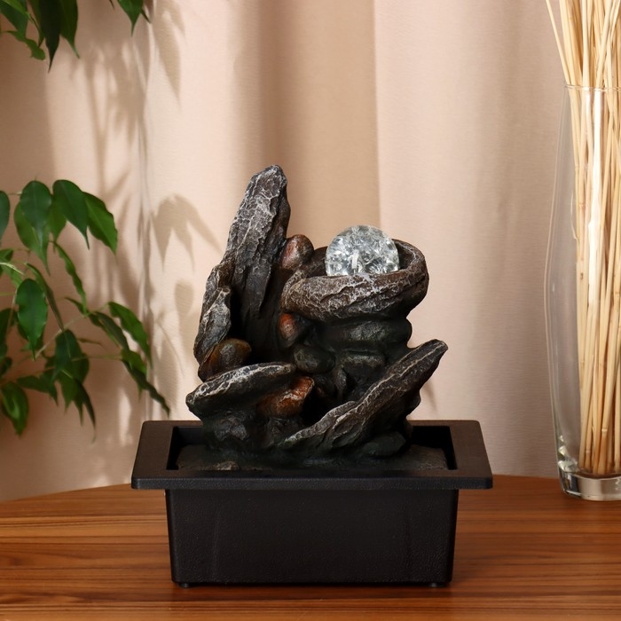 Фонтан Фонтан "Томирис" скалы, 18х25 см (с подсветкой)