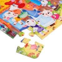 Макси-пазлы 2 в 1 «Мир сказок №3», 24 и 24 элементов Макси-пазлы 2 в 1 «Мир сказок №3», 24 и 24 элементов