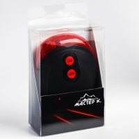 Фонарь-лазер велосипедный задний "Мастер К", водонепроницаемый, 4 режима, 2ААА Фонарь-лазер велосипедный задний "Мастер К", водонепроницаемый, 4 режима, 2ААА