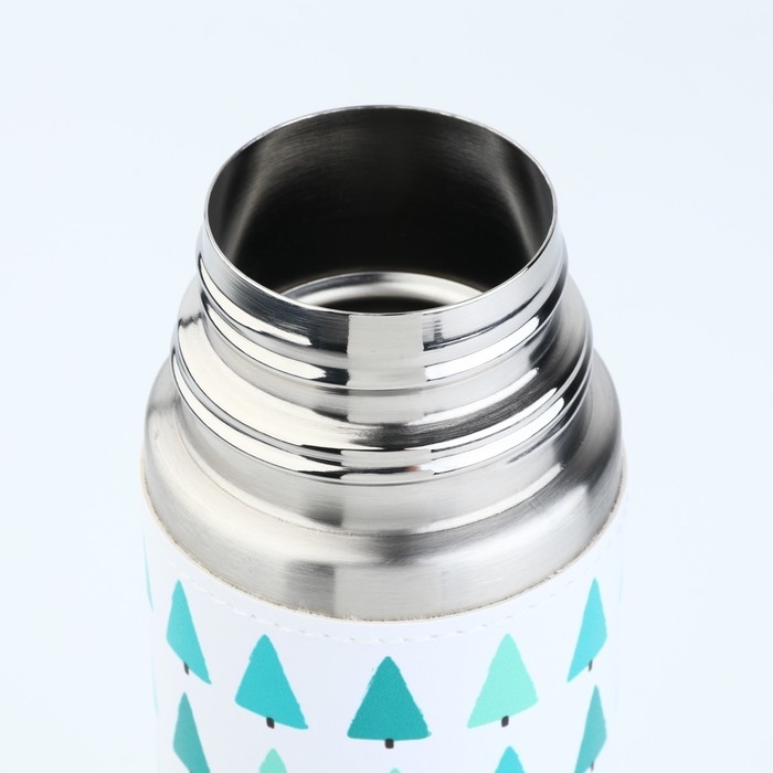 Термос в кожзаме "Машинка", 500 мл