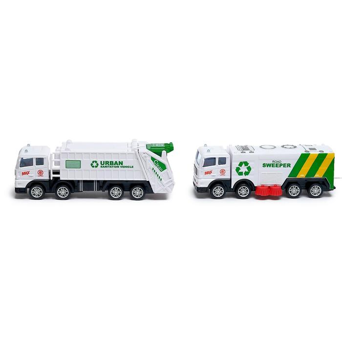 Набор игровой &laquo;Городские службы&raquo; с контейнерами для сортировки и карточками