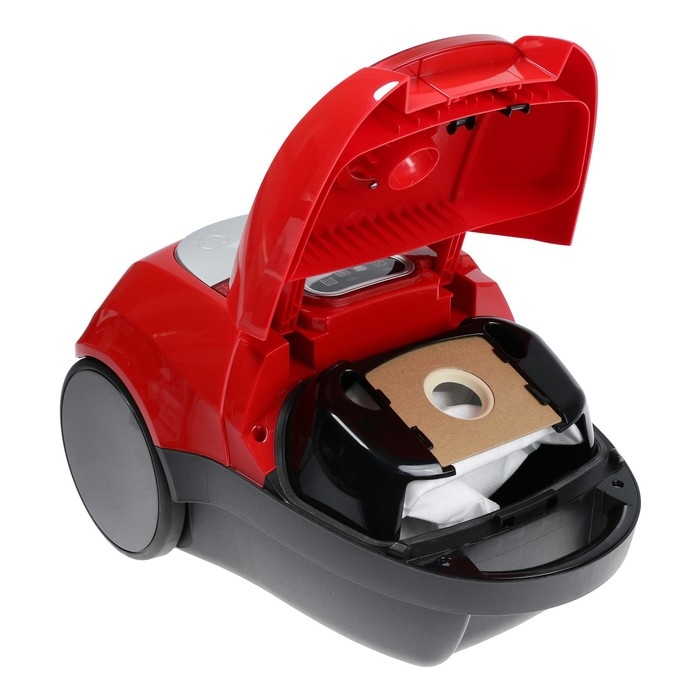 Пылесос Zelmer Kuba ZVC335, 650 Вт, 3 л, красно-чёрный Пылесос Zelmer Kuba ZVC335, 650 Вт, 3 л, красно-чёрный