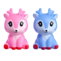 Набор резиновых игрушек для ванны &laquo;Оленята&raquo;, 2 шт, цвет МИКС, Крошка Я