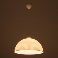 Люстра BayerLux Подвес BayerLuxная "Волна" E27 40Вт белый 40х40х18(+60)см Люстра BayerLux Подвес BayerLuxная "Волна" E27 40Вт белый 40х40х18(+60)см