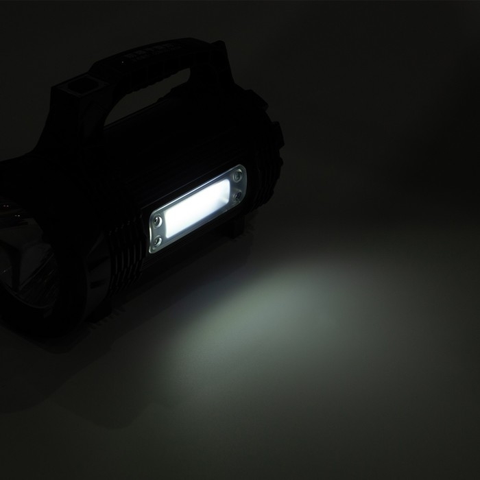 Фонарь прожекторный аккумуляторный, 20 Вт, 3600 мАч, XPE, COB, IPX66, 5 режимов, USB Фонарь прожекторный аккумуляторный, 20 Вт, 3600 мАч, XPE, COB, IPX66, 5 режимов, USB