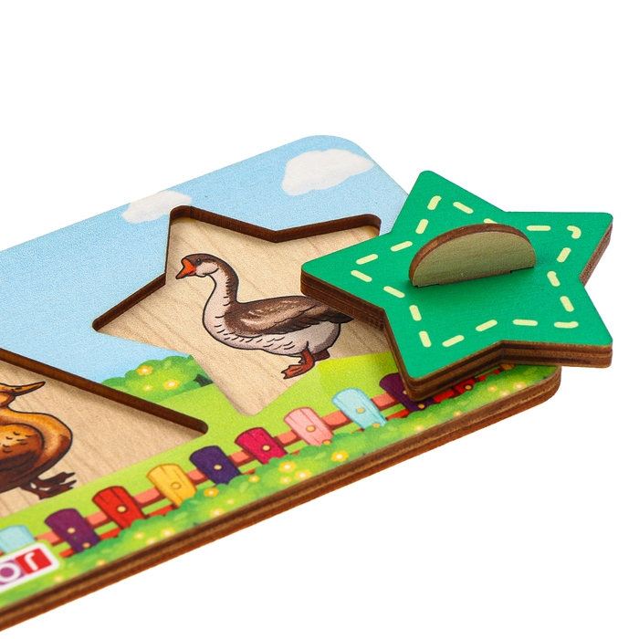 Рамки-вкладыши для малышей &laquo;Умные фигуры&raquo;