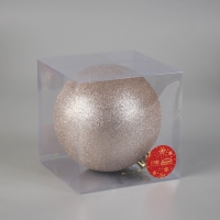 Шар пластик d-15 см "Лоуренс" золото