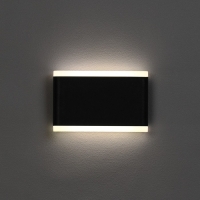 Светильник фасадный &laquo;Гловер&raquo;, FSD-031, 10 Вт, 4000К, IP65, 220 В, пластик, черный