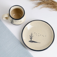 Чайная пара "Марина" 0,25л / 16см, лирика Чайная пара "Марина" 0,25л / 16см, лирика