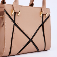 Сумка женская тоут на молнии, цвет бежевый Сумка женская тоут на молнии, цвет бежевый