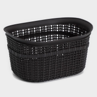 Набор для ванной комнаты 7 предметов: корзина 4 шт, корзина для белья, ведро для мусора, ёрш, цвет коричневый Набор для ванной комнаты 7 предметов: корзина 4 шт, корзина для белья, ведро для мусора, ёрш, цвет коричневый