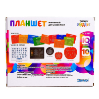 Планшет обучающий &laquo;Магнитное рисование&raquo;, цвет чёрный, 375 отверстий