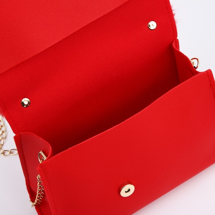 Сумка детская для девочки на магните, цвет красный Сумка детская для девочки на магните, цвет красный