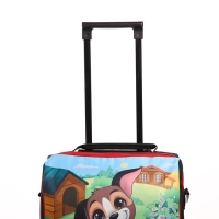 Чемодан детский 32 л (S) Sacvoyage, отдел на молнии, цвет чёрный/разноцветный Чемодан детский 32 л (S) Sacvoyage, отдел на молнии, цвет чёрный/разноцветный