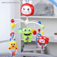 Мобиль музыкальный на кроватку &laquo;Подарок малыша&raquo;, работает от батарек