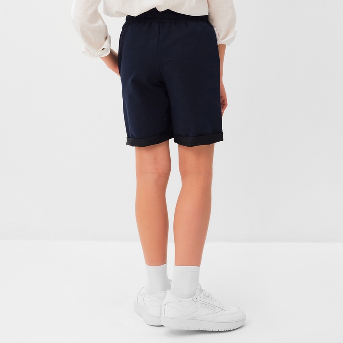 Шорты для мальчика MINAKU цвет синий, рост 140