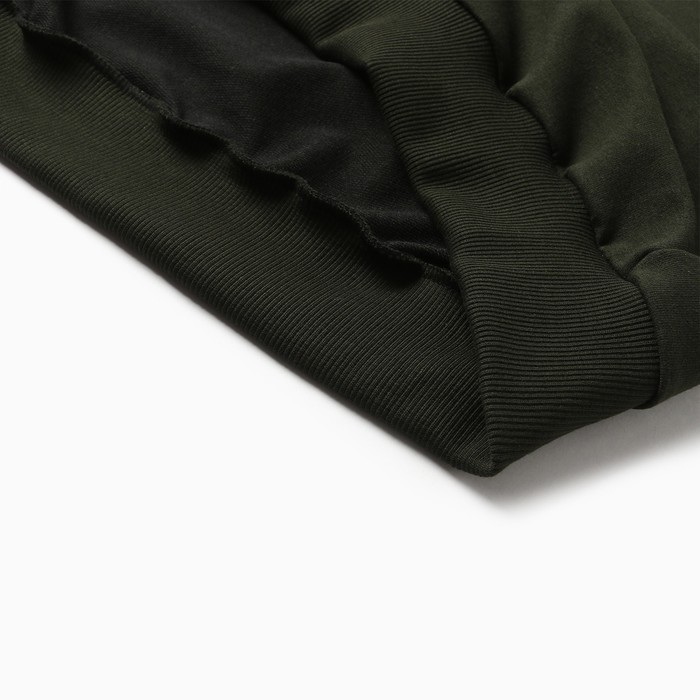 Свитшот мужской, цвет хаки, размер 52