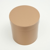 Набор шляпных коробок 5 в 1 "Бронза", 20 &times; 20 &times; 20‒13,5 &times; 13,5 &times; 13,5 см