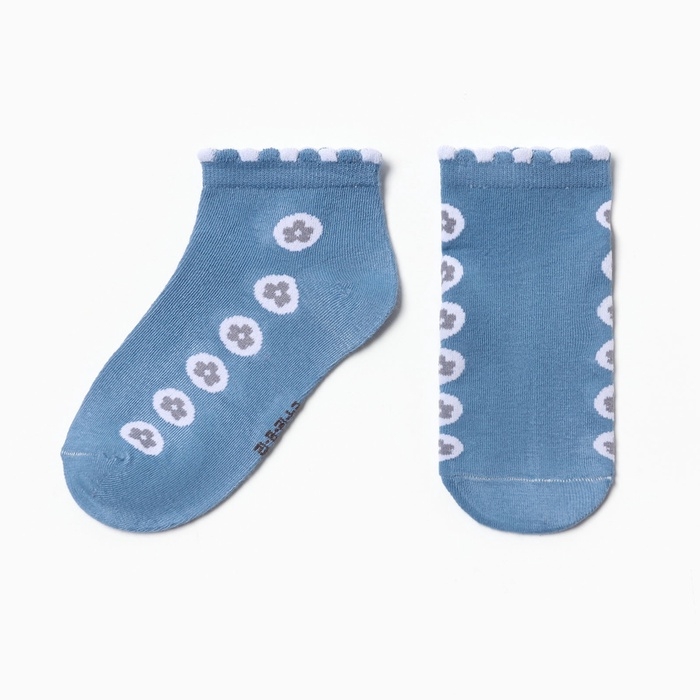 Носки детские Носки детские "Цветы" MINAKU, цв.синий (8-12 лет)