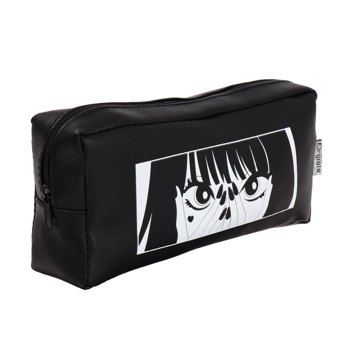 Пенал мягкий, 1 отделение, 90 х 200 х 50 см, объёмный, искусственная кожа, Calligrata Пенал мягкий, 1 отделение, 90 х 200 х 50 см, объёмный, искусственная кожа, Calligrata "Аниме"
