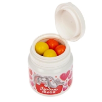 Жевательная резинка &laquo;Люблю тебя&raquo;: со вкусом тутти-фрутти, 40 г.