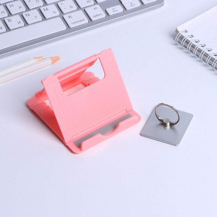 Подарочный набор &laquo;Ты прекрасна!&raquo;: подставка для телефона и кольцо на чехол